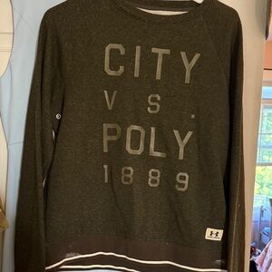 Under Armour Men's Dark Green Crewneck Sweater